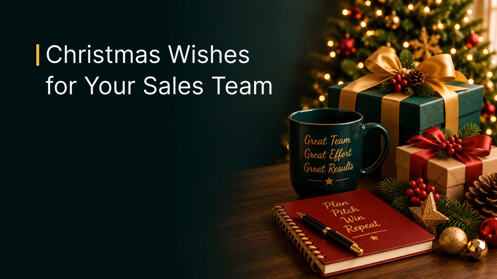 Christmas messages for your sales team: festive wishes that actually land