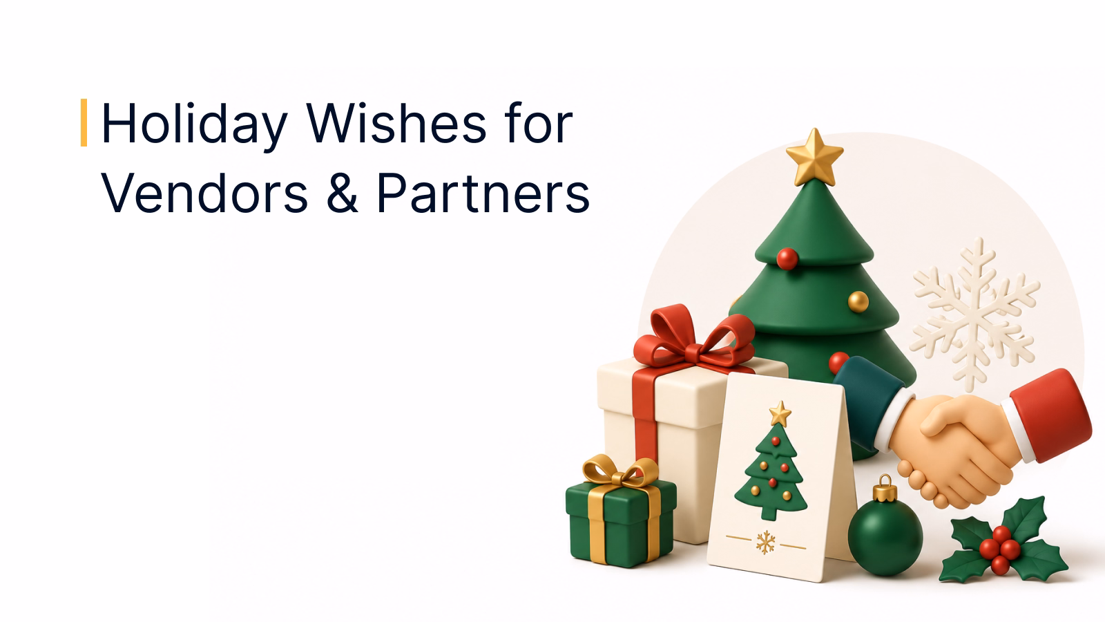 Christmas Wishes for Vendors and Business Partners: Timing, Messages, and Gifting