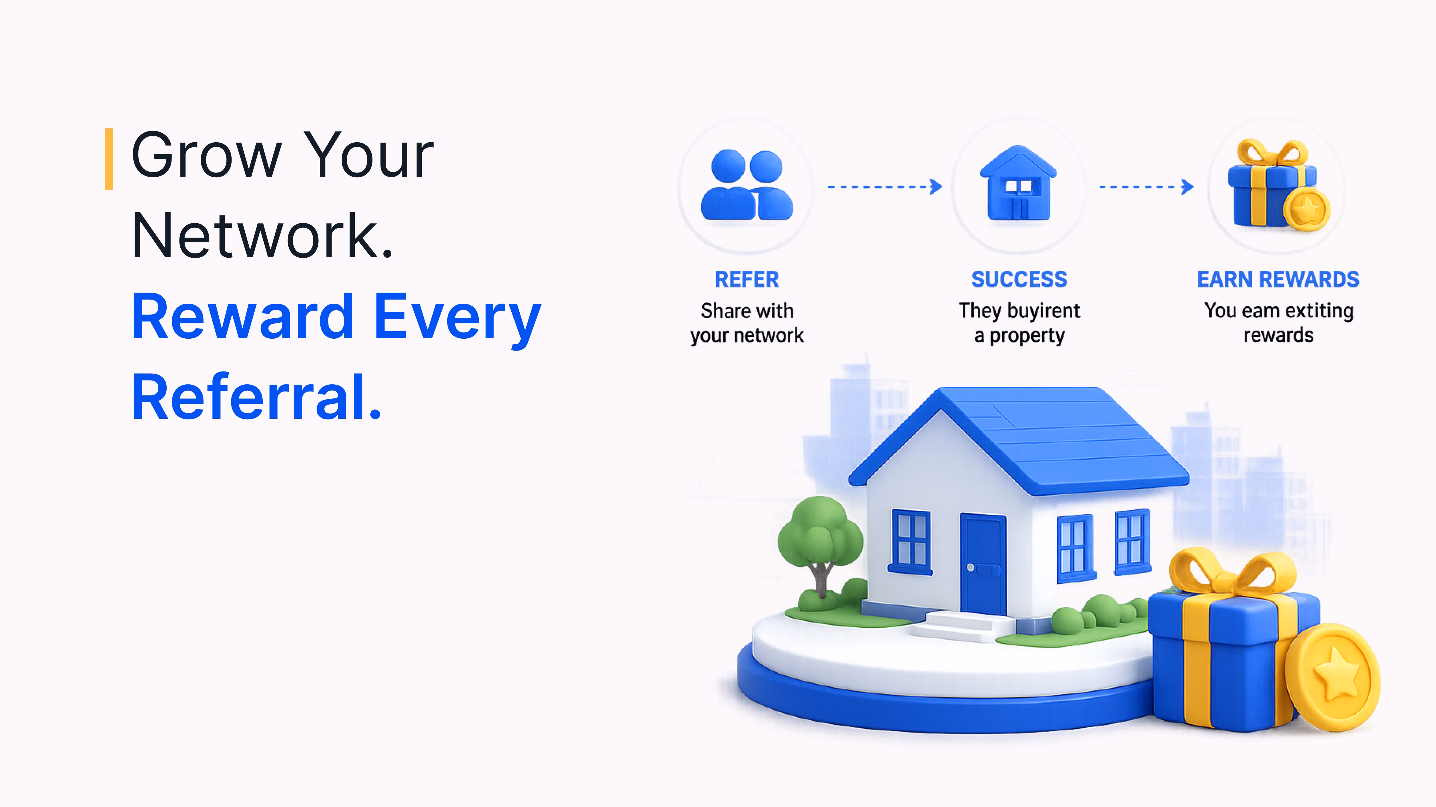 Real estate referral rewards program: from manual chase to automatic payout
