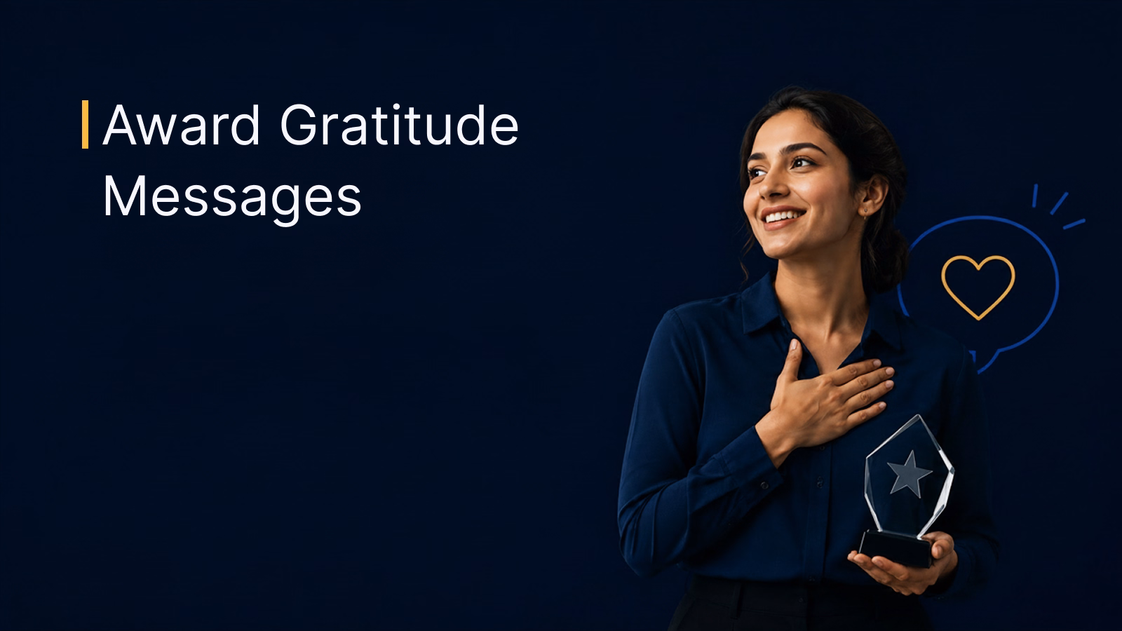 Thank You Messages for Receiving an Award: Samples and Wording