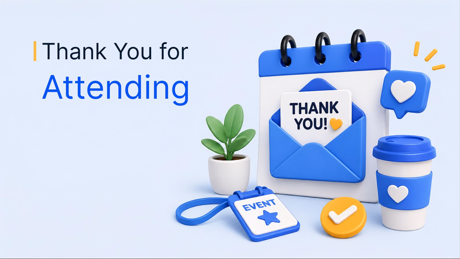 Best Thank You Messages for Attending the Event