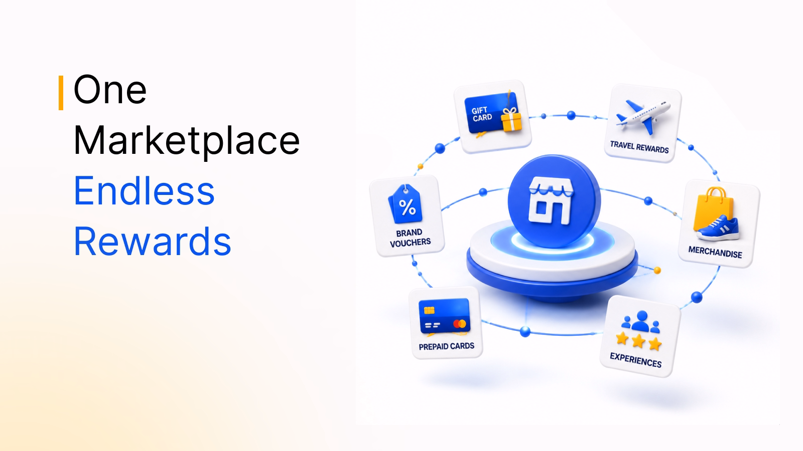 What is a global rewards marketplace and how does it work