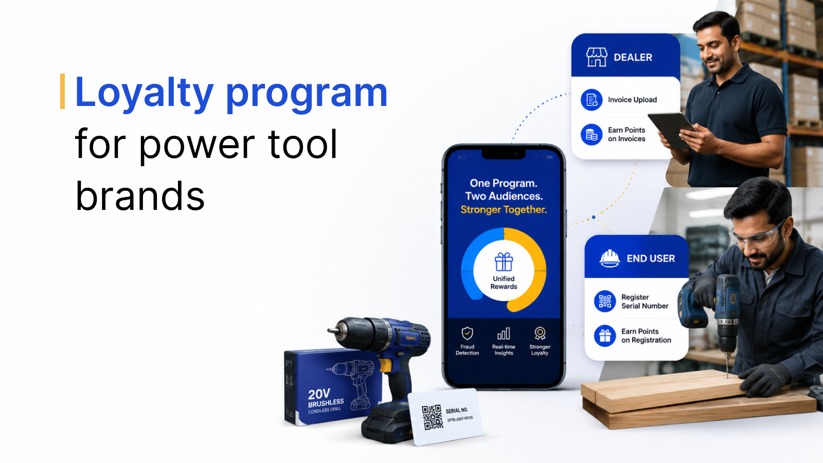 Channel loyalty for power tool brands: one system, two audiences that actually convert