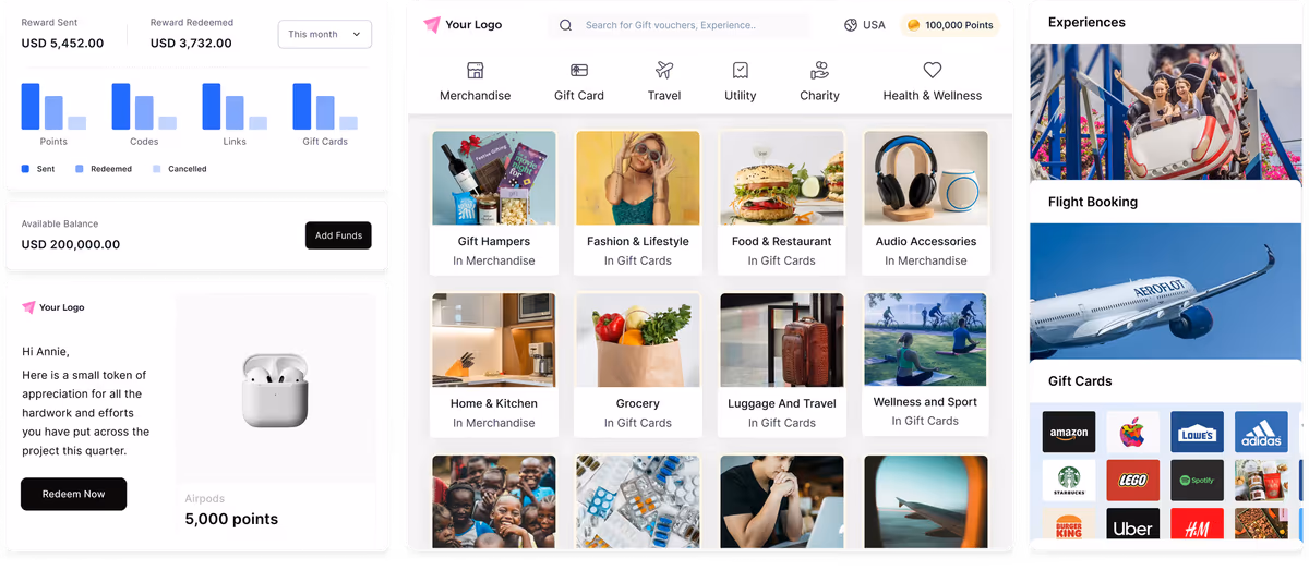 Plum rewards platform dashboard