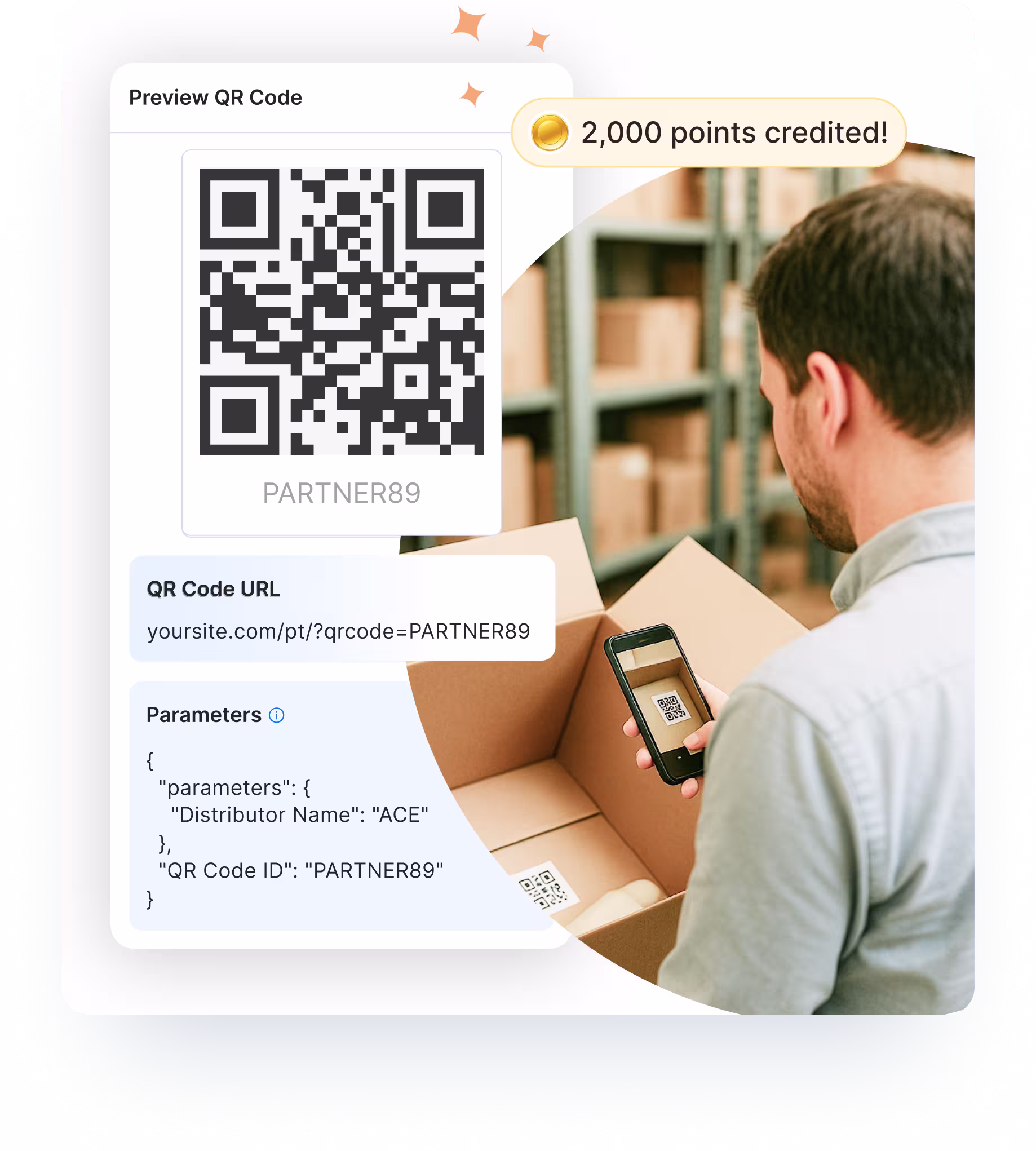 Scan-based rewards workflow
