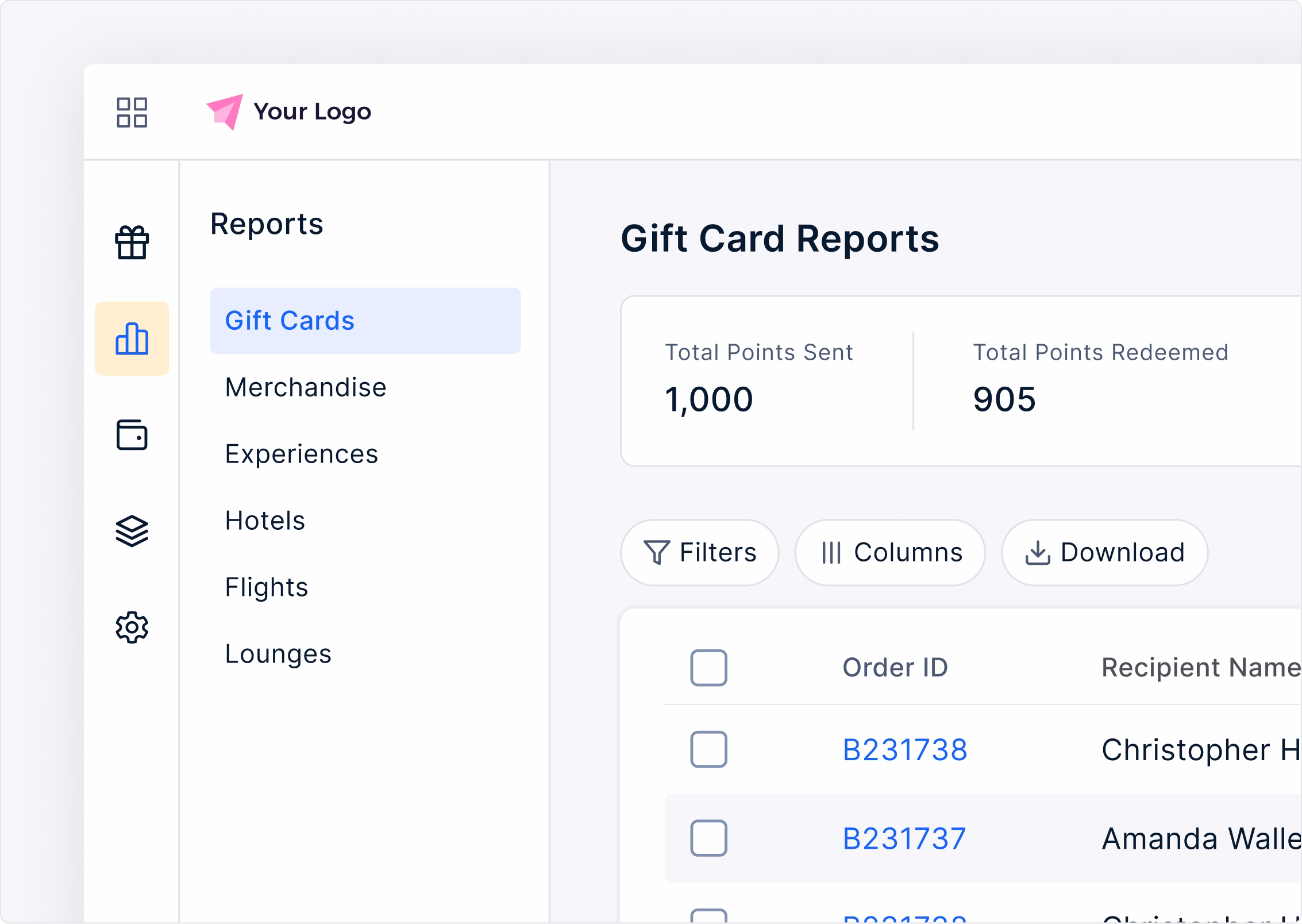 Track operations with finance-grade reporting