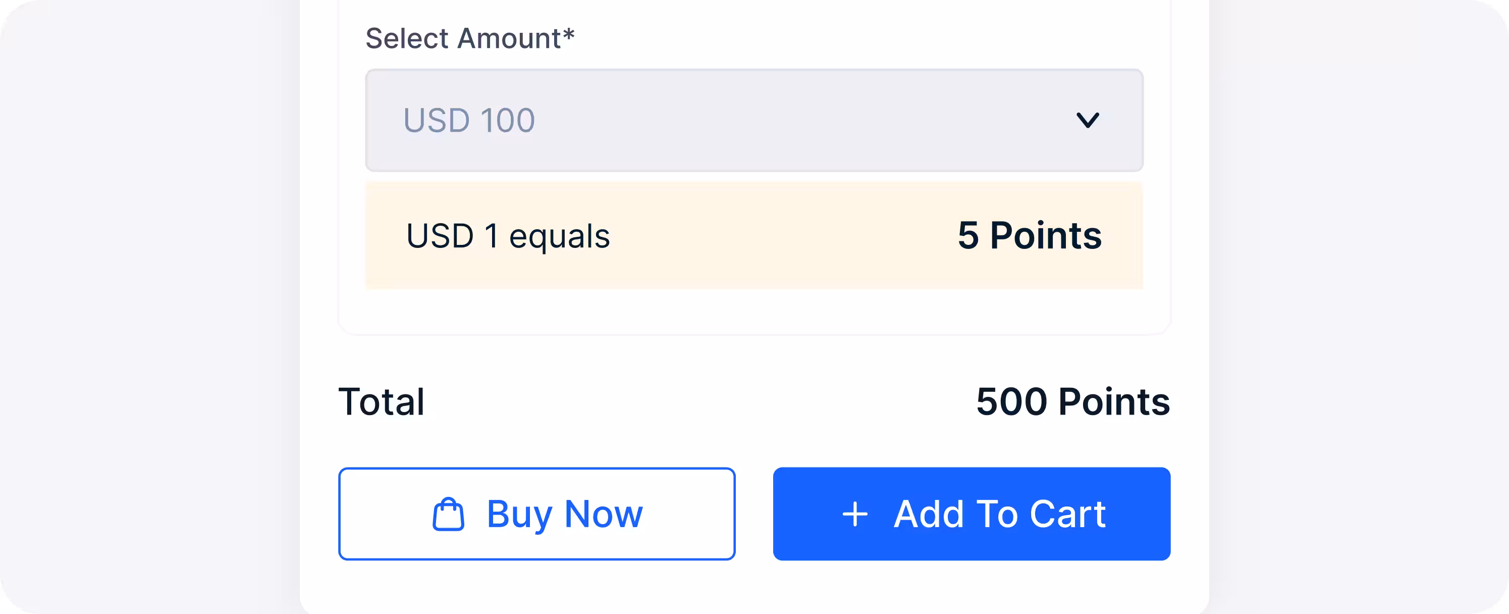 Flexible point-to-currency conversion
