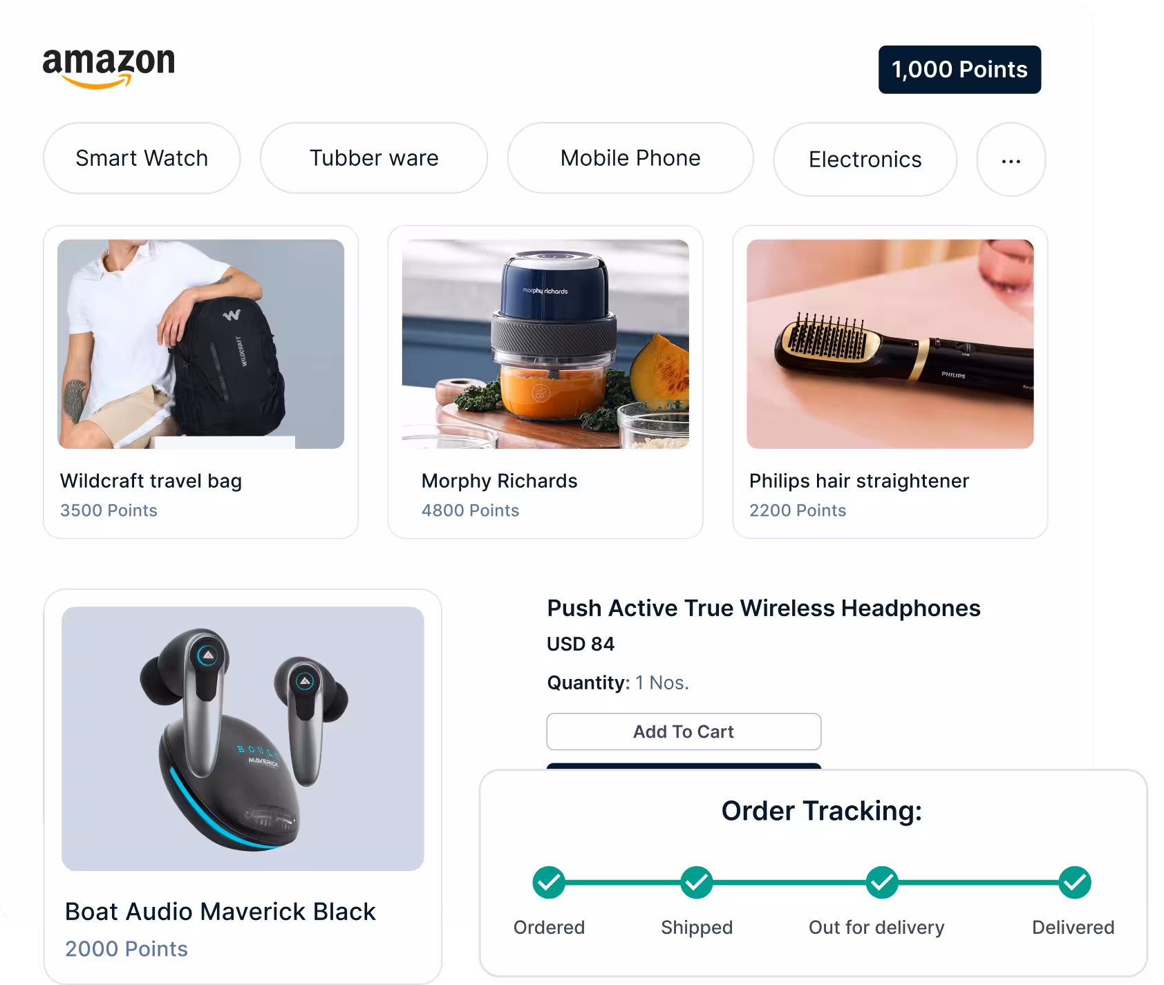 Amazon Business products available as rewards on Plum