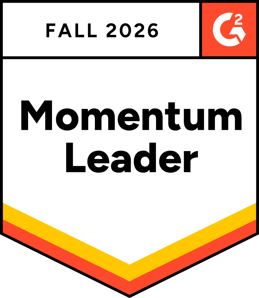 G2 Momentum Leader, Fall 2026