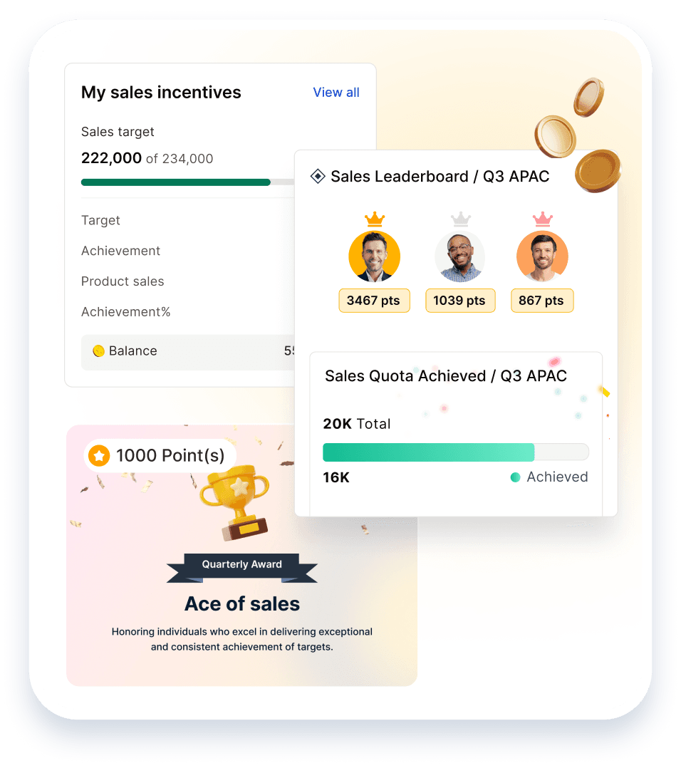 Sales Incentives product screenshot