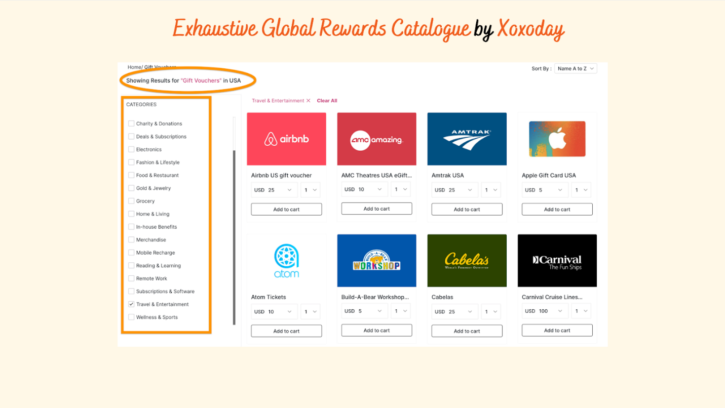 Plum global rewards catalog for referrals