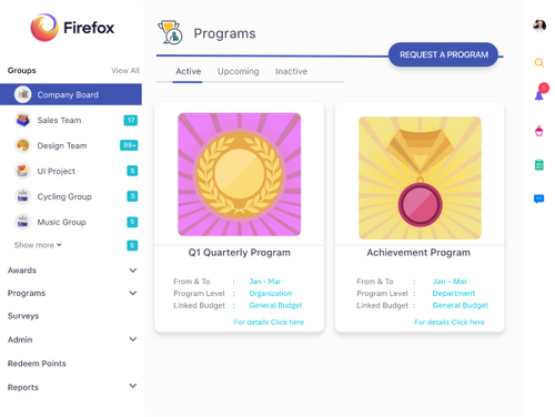 Gamified learning with points, badges and leaderboards